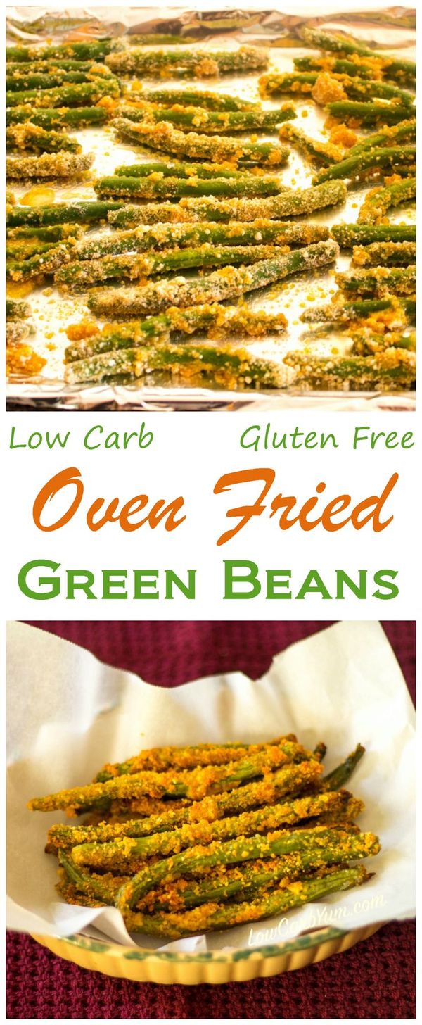 Oven Fried Green Beans