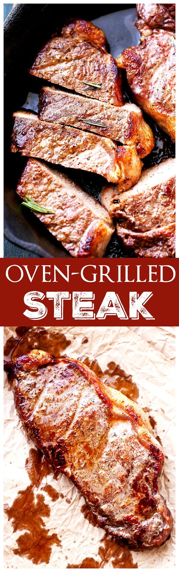 Oven Grilled Steak