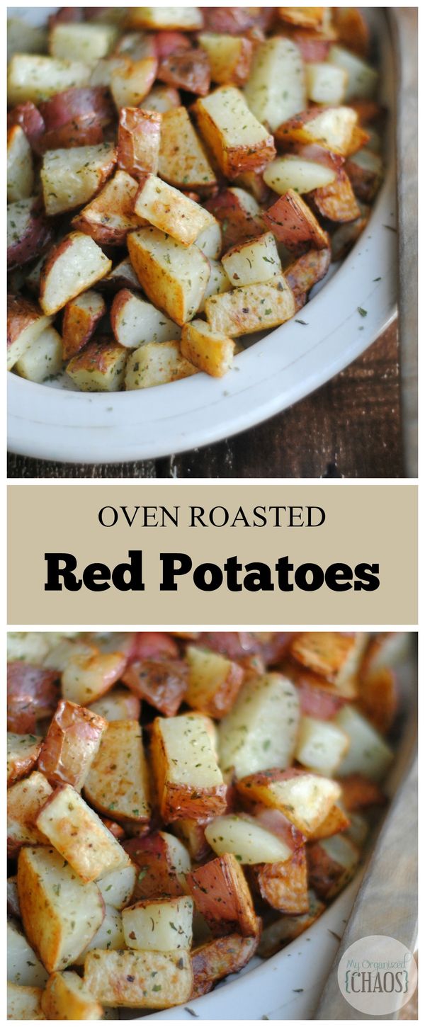 Oven Roasted Redskin Potatoes