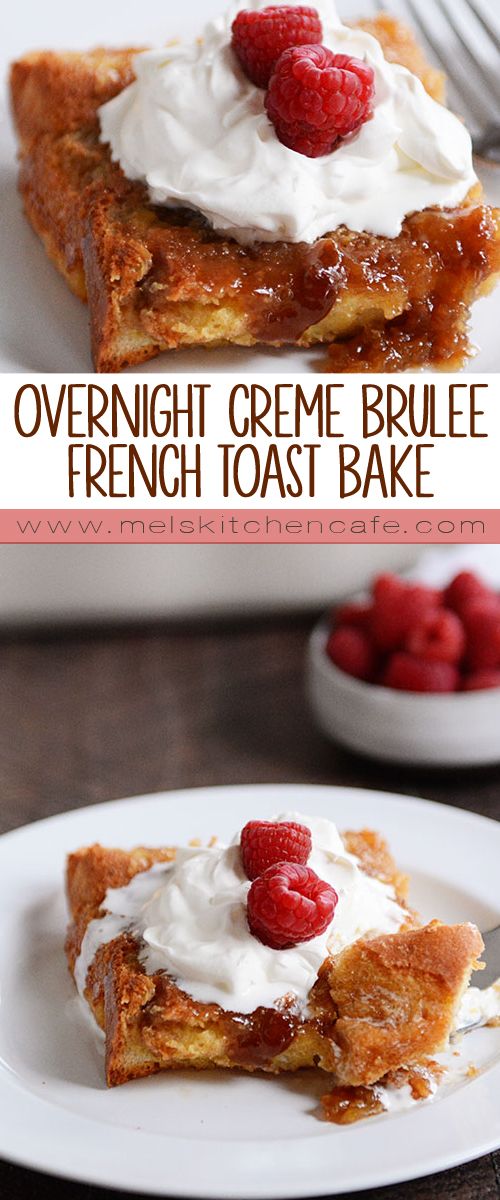 Overnight Creme Brûlée French Toast Bake