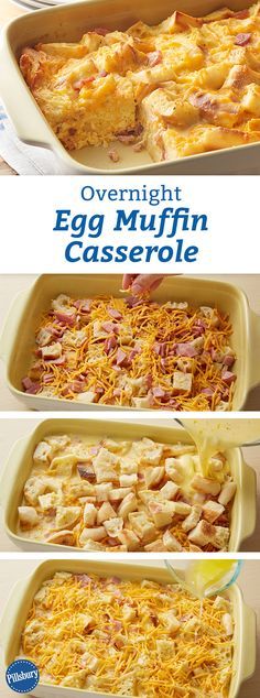 Overnight Egg Muffin Casserole