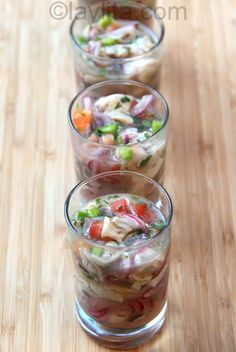 Oyster ceviche