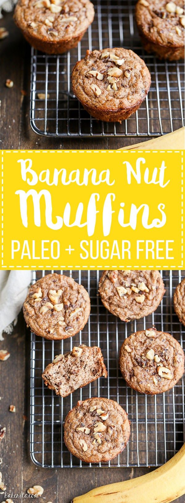 Paleo Banana Nut Muffins