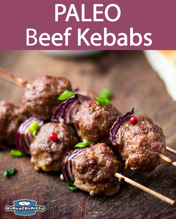 Paleo Beef Kebabs