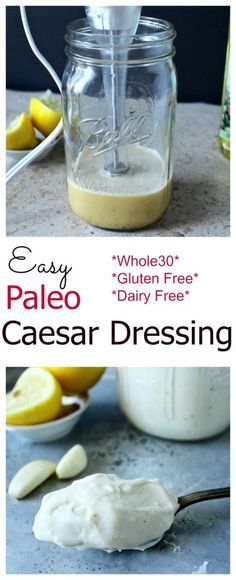 Paleo Caesar Dressing