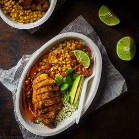 Paleo Chipotle Chicken Burrito Bowl