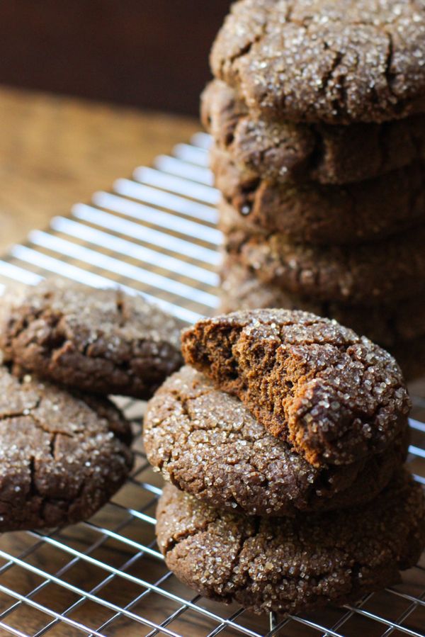 Paleo Chunky Ginger Spice Cookies (gluten free, grain free, dairy free, egg free, *nut free, soy free, vegan