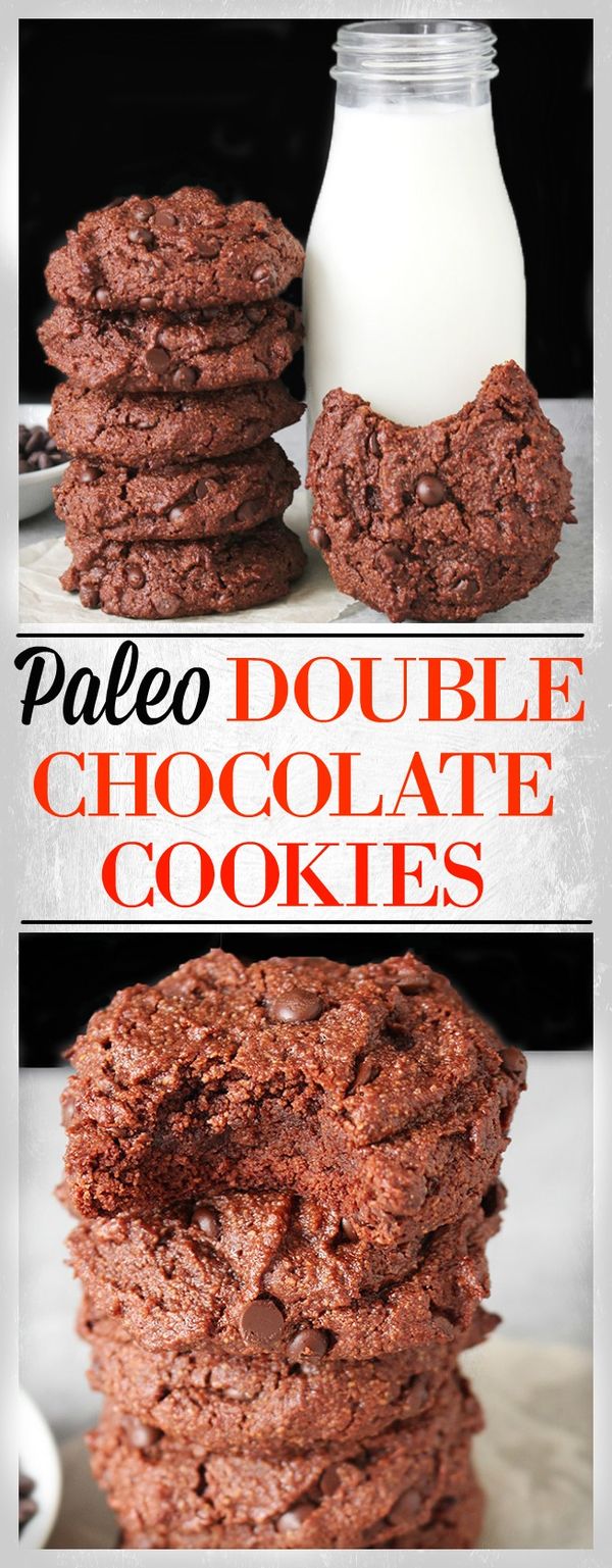 Paleo Double Chocolate Cookies