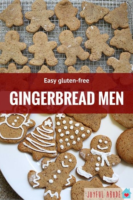 Paleo Gingerbread Men Cookies