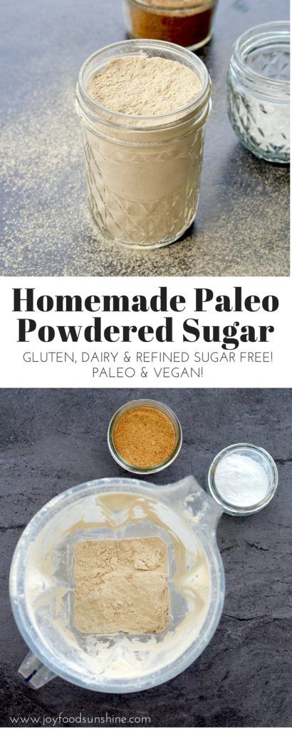 Paleo Powdered Sugar