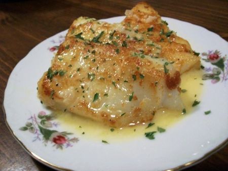 Pan Fried Fish With a Rich Lemon Butter Sauce