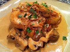 Pan Seared Chicken With Balsamic Cream Sauce