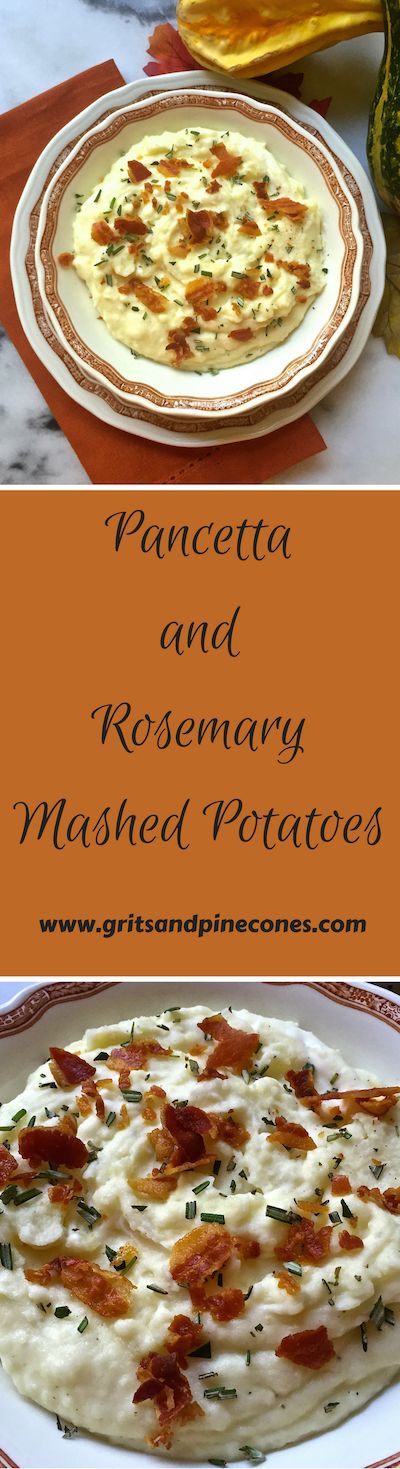 Pancetta and Rosemary Mashed Potatoes