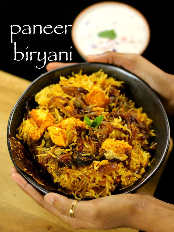 Paneer biryani recipe | easy paneer biryani