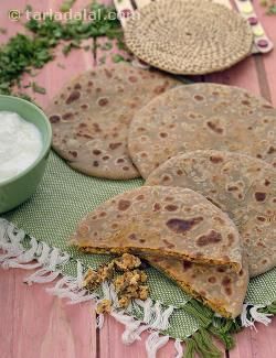 Paneer Masoor Paratha