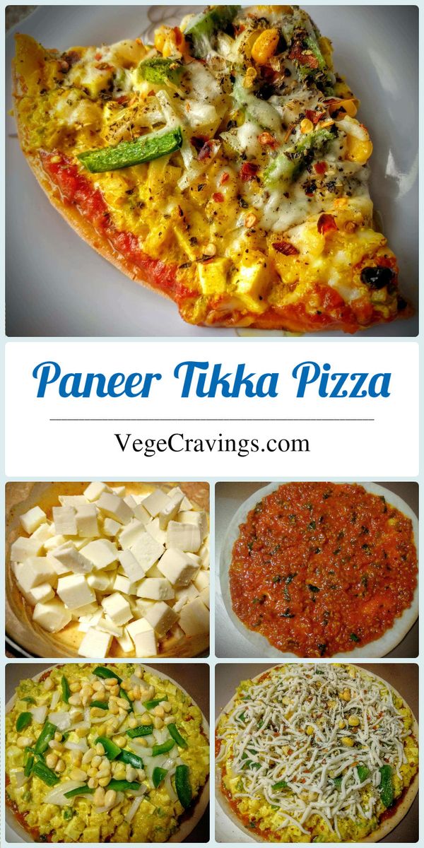 Paneer Tikka Pizza