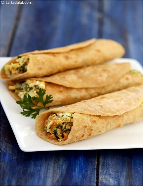 Paneer Veggie Wrap