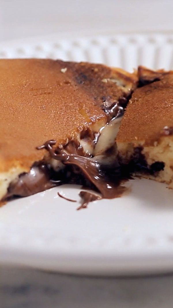 Panqueca Recheada com Nutella