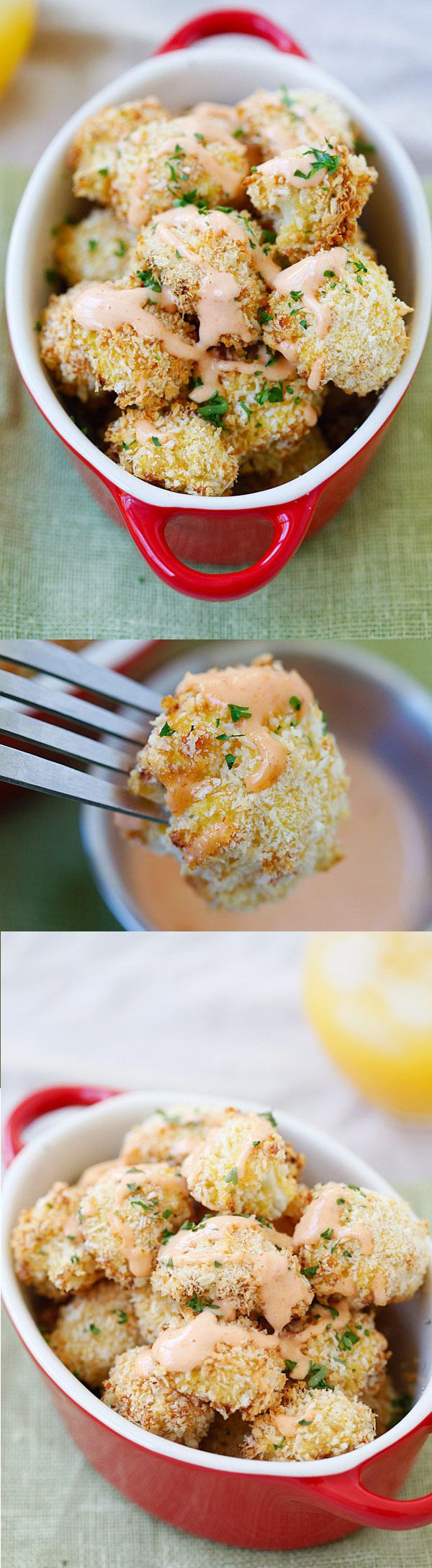 Parmesan Baked Cauliflower