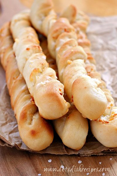 Parmesan Garlic Breadsticks