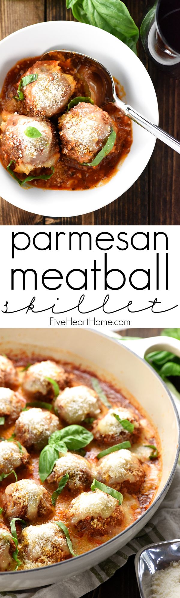 Parmesan Meatball Skillet