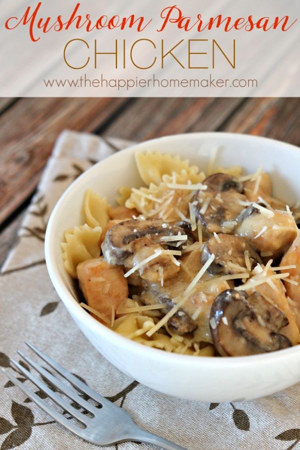 Parmesan Mushroom Chicken