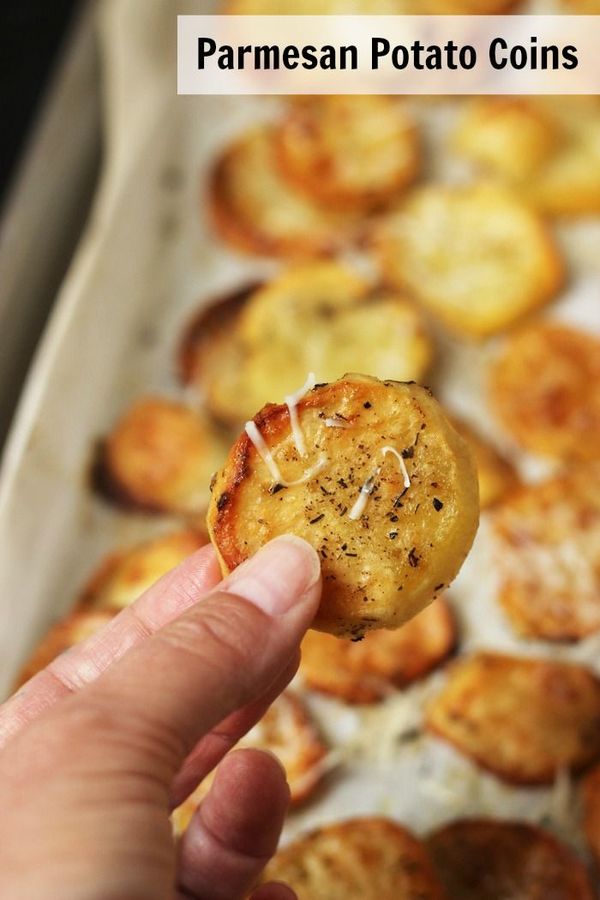 Parmesan Potato Coins