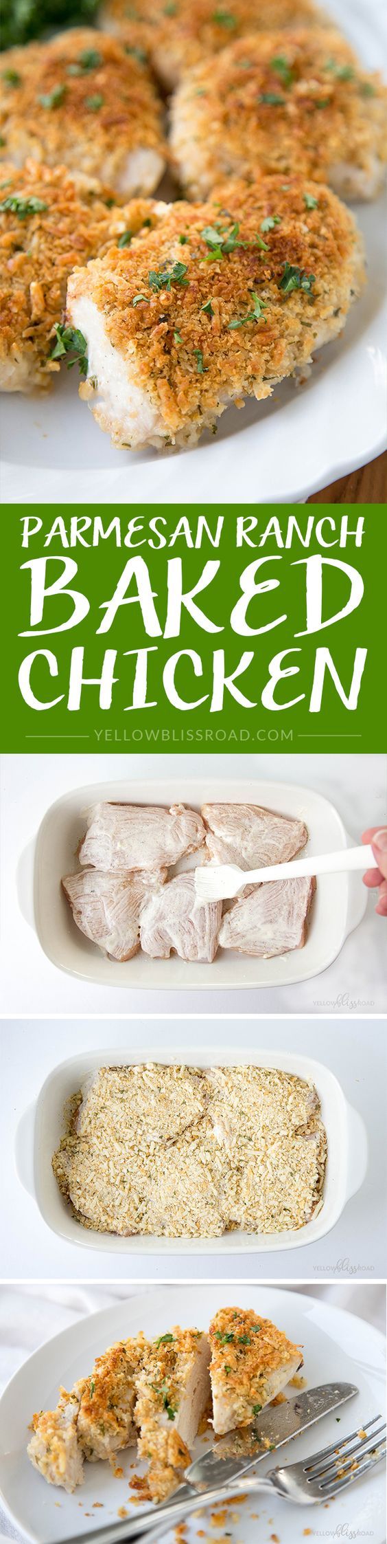 Parmesan Ranch Baked Chicken