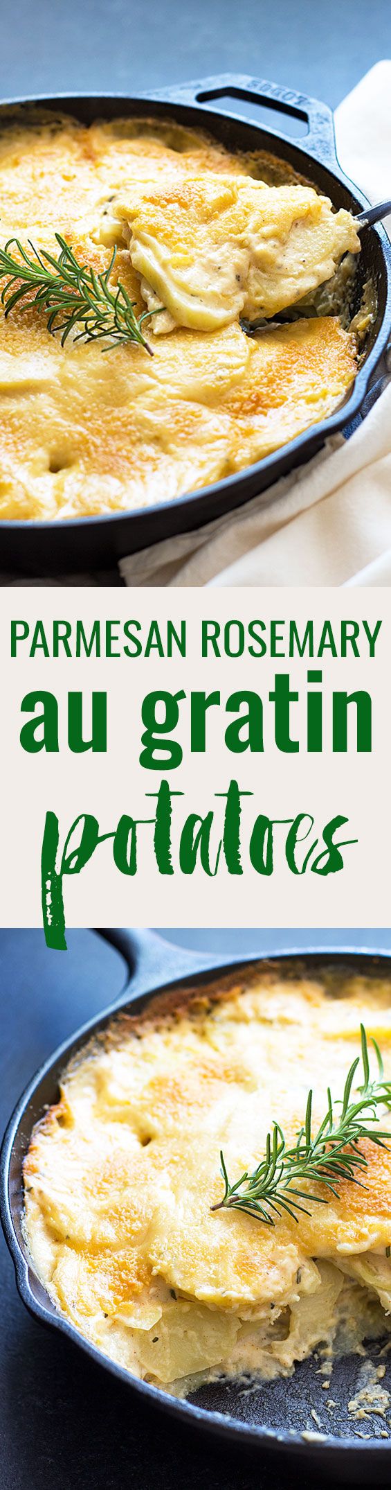 Parmesan Rosemary Au Gratin Potatoes