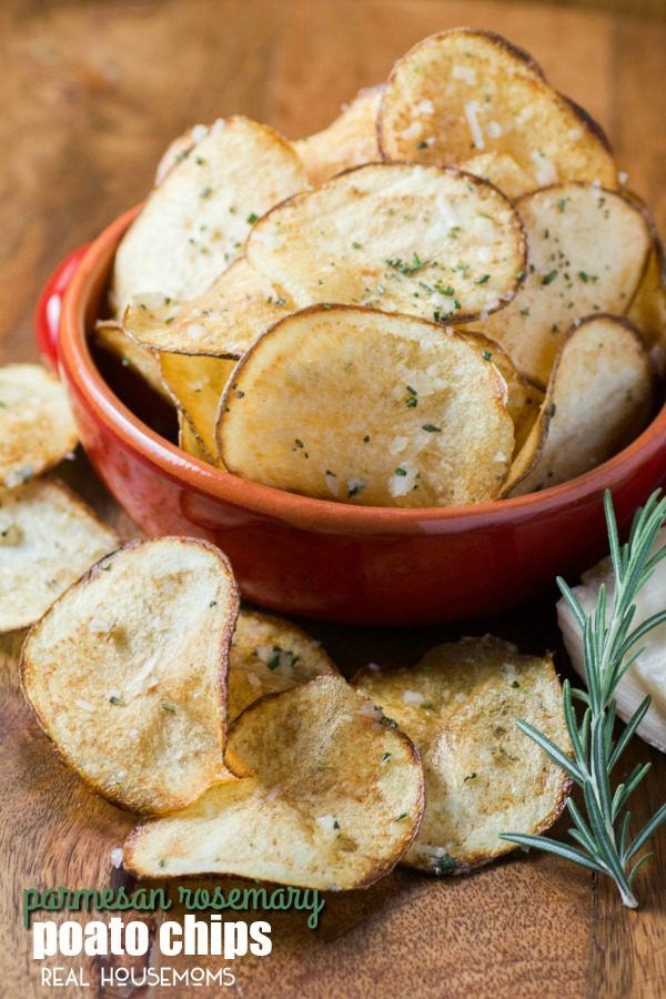 Parmesan Rosemary Potato Chips