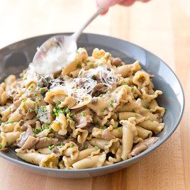 Pasta with Mushroom Sauce