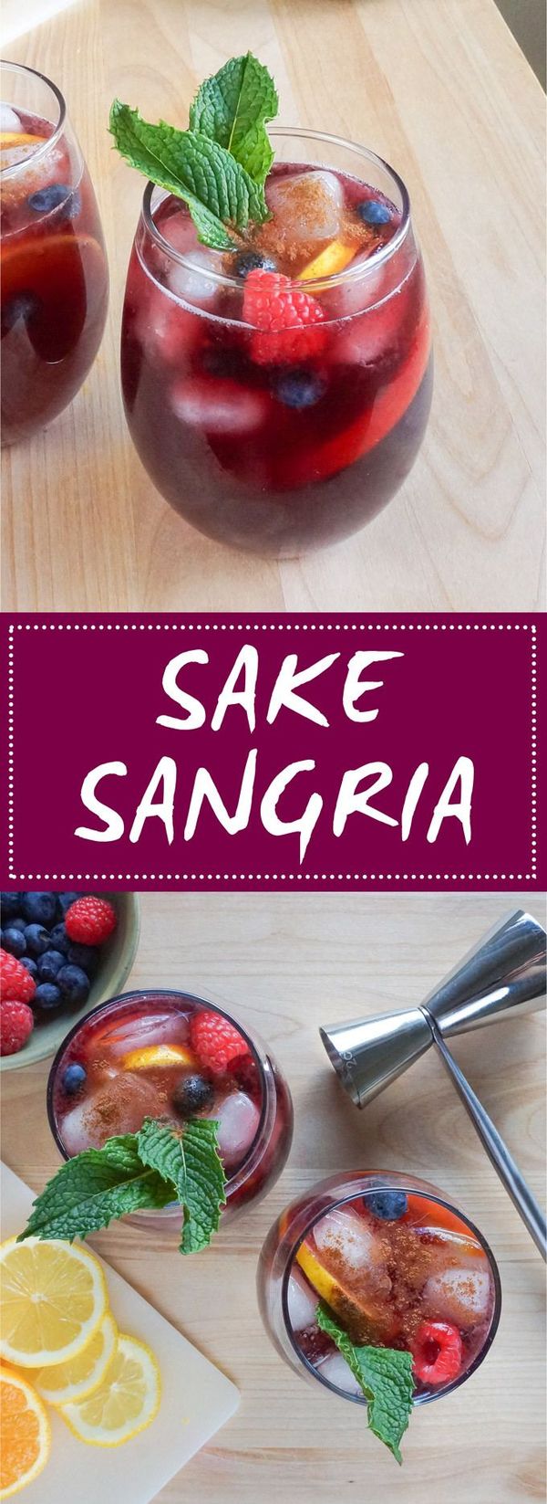 Patio Drinks: Sake Sangria