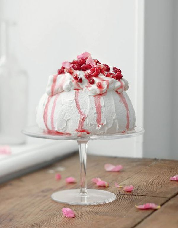 Pavlova hibiscus, rose et grenade