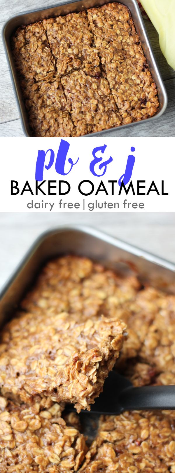 Pb & J Baked Oatmeal