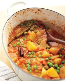 Pea and Potato Curry