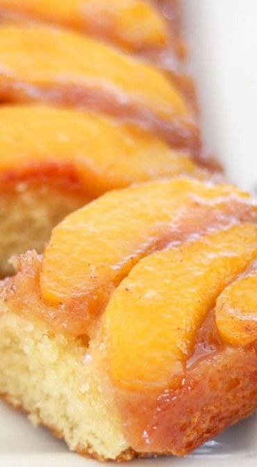 Peach Upside-Down Cake