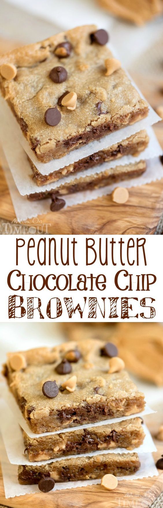 Peanut Butter Chocolate Chip Brownies