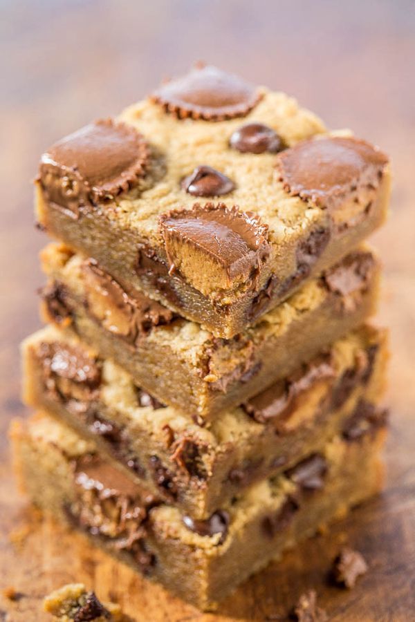 Peanut Butter Cup Peanut Butter Bars