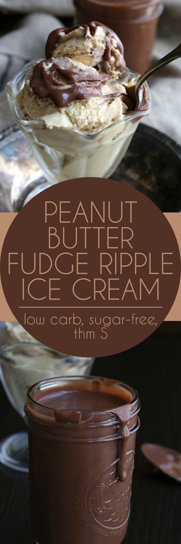 Peanut Butter Fudge Ripple Ice Cream