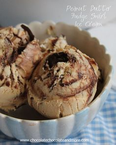 Peanut Butter Fudge Swirl Ice Cream