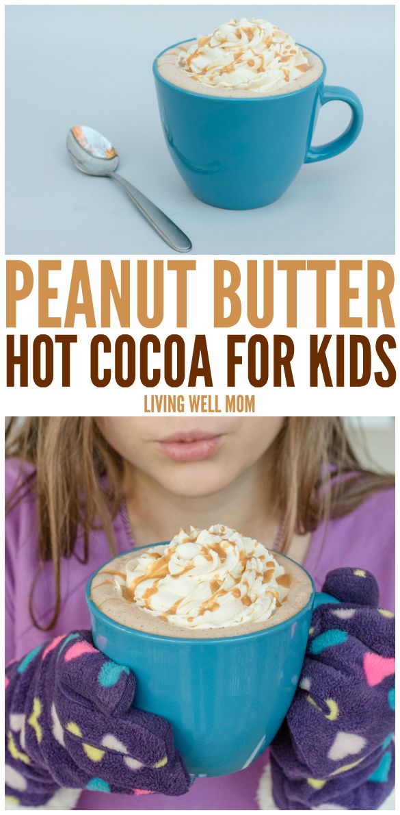 Peanut Butter Hot Cocoa for Kids