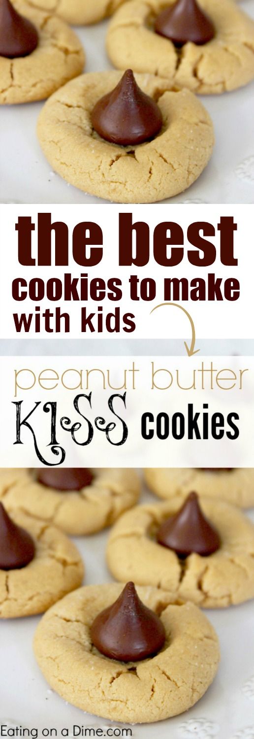 Peanut Butter Kiss Cookies