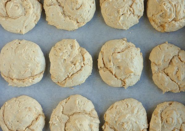 Peanut Butter Meringue Cookies