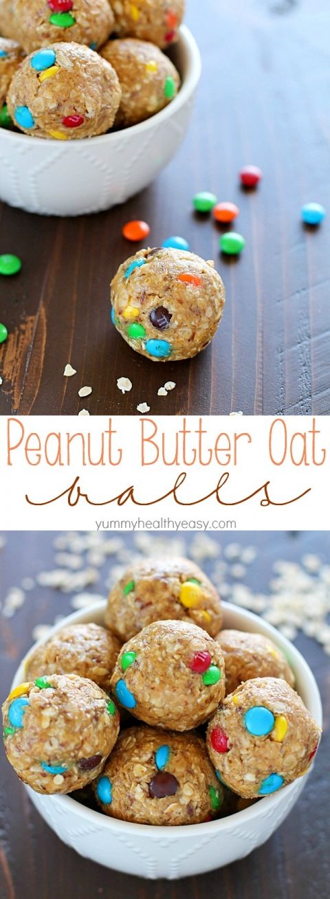 Peanut Butter Oat Balls