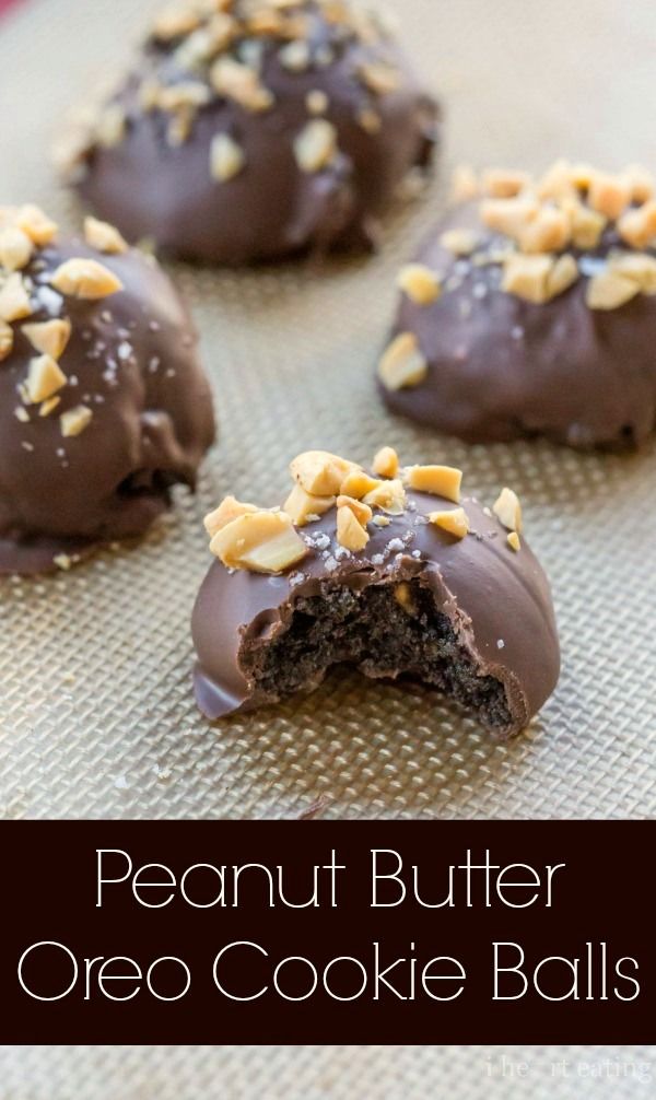 Peanut Butter OREO Cookie Balls