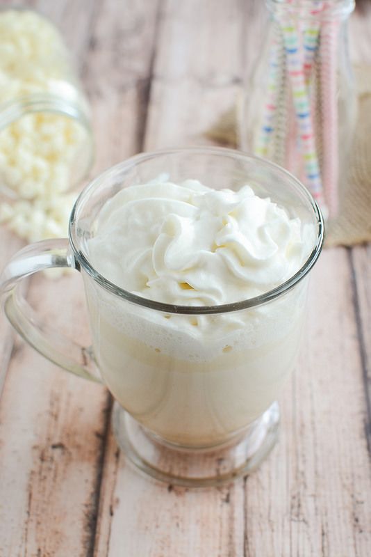 Peanut Butter White Hot Chocolate