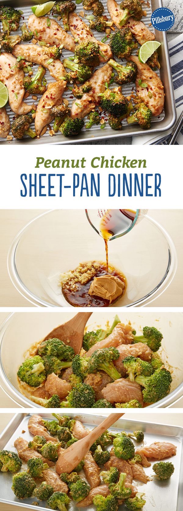 Peanut Chicken Sheet-Pan Dinner