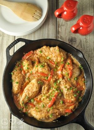 Peanut Chicken Skillet - Low Carb, Gluten Free