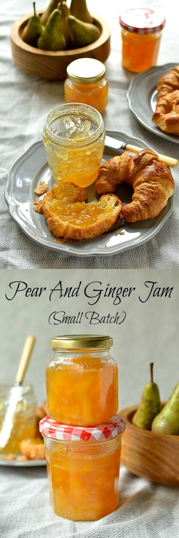 Pear And Ginger Jam