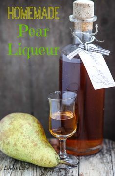 Pear Liqueur